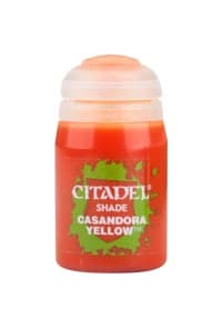 Citadel Base Paint: Casandora Yellow - Citadel Paint Pots - Citadel Paints card