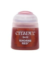Citadel Base Paint: Khorne Red - Citadel Paint Pots - Citadel Paints card