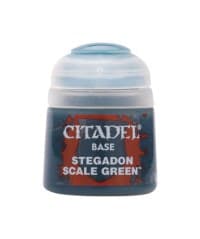 Citadel Base Paint: Stegadon Scale Green - Citadel Paint Pots - Citadel Paints card