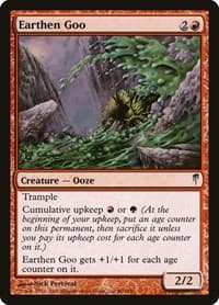 Earthen Goo - Coldsnap - Magic: The Gathering card