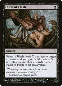 Feast of Flesh - Coldsnap - Magic: The Gathering card