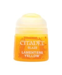 Citadel Glaze Paint: Lamenters Yellow - Citadel Paint Pots - Citadel Paints card