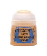 Citadel Layer Paint: Auric Armour Gold - Citadel Paint Pots - Citadel Paints card