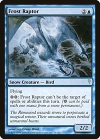 Frost Raptor - Coldsnap - Magic: The Gathering card