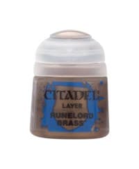 Citadel Layer Paint: Runelord Brass - Citadel Paint Pots - Citadel Paints card