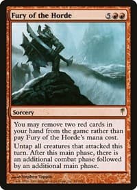 Fury of the Horde - Coldsnap - Magic: The Gathering card