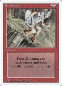 Earthquake - Revised Edition - Magic: The Gathering card