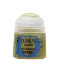 Citadel Layer Paints: Elysian Green - Citadel Paint Pots - Citadel Paints card