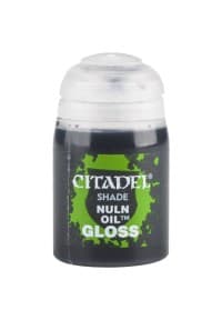 Citadel Shade Gloss Paint: Nuln Oil Gloss - Citadel Paint Pots - Citadel Paints card