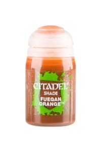 Citadel Shade Paint: Fuegan Orange - Citadel Paint Pots - Citadel Paints card