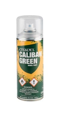 Citadel Spray Paint: Caliban Green Spray - Citadel Spray Paints - Citadel Paints card