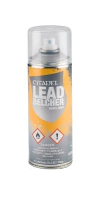 Citadel Spray Paint: Leadbelcher Spray - Citadel Spray Paints - Citadel Paints card