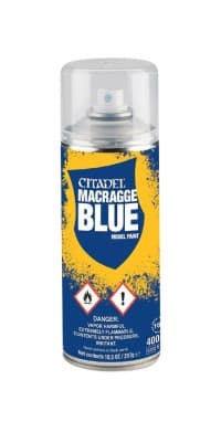 Citadel Spray Paint: Macragge Blue Spray - Citadel Spray Paints - Citadel Paints card