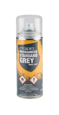 Citadel Spray Paint: Mechanicus Standard Grey Spray - Citadel Spray Paints - Citadel Paints card