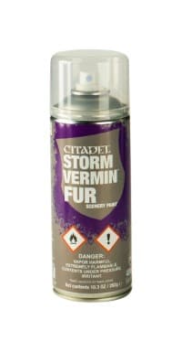 Citadel Spray Paint: Stormvermin Fur Spray - Citadel Spray Paints - Citadel Paints card