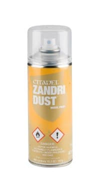 Citadel Spray Paint: Zandri Dust Spray - Citadel Spray Paints - Citadel Paints card