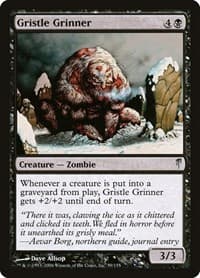 Gristle Grinner - Coldsnap - Magic: The Gathering card