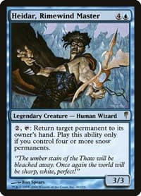 Heidar, Rimewind Master - Coldsnap - Magic: The Gathering card