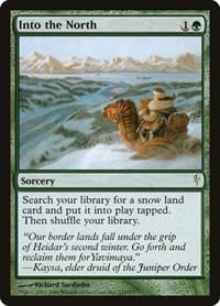Into the North - Coldsnap - Magic: The Gathering card
