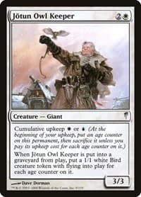Jotun Owl Keeper - Coldsnap - Magic: The Gathering card