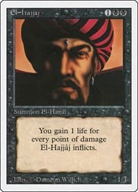 El-Hajjaj - Revised Edition - Magic: The Gathering card