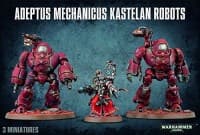 Warhammer: 40K - Adeptus Mechanicus Kastelan Robots - Warhammer Plastic Box Sets - Warhammer Box Sets card