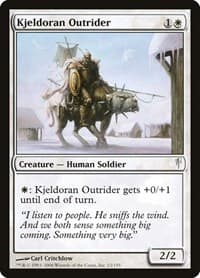Kjeldoran Outrider - Coldsnap - Magic: The Gathering card