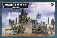 Warhammer: 40K - Cadian Heavy Weapon Squad - Warhammer Plastic Box Sets - Warhammer Box Sets card