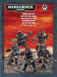 Warhammer: 40K - Chaos Cultists - Warhammer Plastic Box Sets - Warhammer Box Sets card
