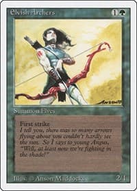 Elvish Archers - Revised Edition - Magic: The Gathering card