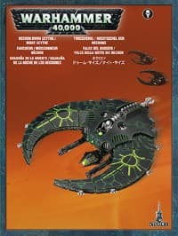 Warhammer: 40K - Necron Doom Scythe/Night Scythe - Warhammer Plastic Box Sets - Warhammer Box Sets card