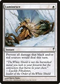 Luminesce - Coldsnap - Magic: The Gathering card
