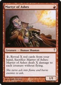Martyr of Ashes - Coldsnap - Magic: The Gathering card