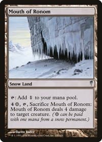 Mouth of Ronom - Coldsnap - Magic: The Gathering card