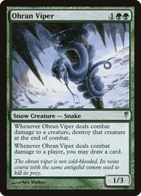 Ohran Viper - Coldsnap - Magic: The Gathering card
