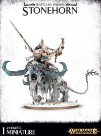 Warhammer: Age of Sigmar - Beastclaw Raiders Stonehorn - Warhammer Plastic Box Sets - Warhammer Box Sets card