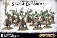 Warhammer: Age of Sigmar - Bonesplitterz Savage Boarboys - Warhammer Plastic Box Sets - Warhammer Box Sets card