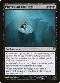 Phyrexian Etchings - Coldsnap - Magic: The Gathering card
