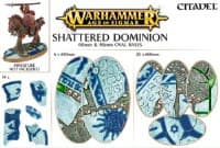 Warhammer: Age of Sigmar - Shattered Dominion 60mm & 90mm Oval Bases - Warhammer Plastic Box Sets - Warhammer Box Sets card