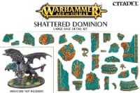 Warhammer: Age of Sigmar - Shattered Dominion Large Base Detail Kit - Warhammer Plastic Box Sets - Warhammer Box Sets card