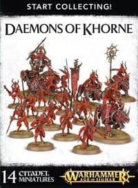 Warhammer: Age of Sigmar - Start Collecting! Daemons of Khorne - Warhammer Plastic Box Sets - Warhammer Box Sets card