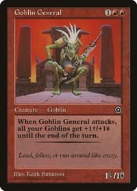 Goblin General - Portal Second Age - Magic: The Gathering card
