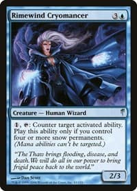 Rimewind Cryomancer - Coldsnap - Magic: The Gathering card
