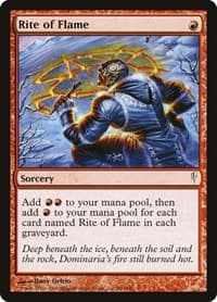 Rite of Flame - Coldsnap - Magic: The Gathering card