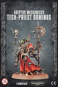 Warhammer: 40K - Adeptus Mechanicus Tech-Priest Dominus - Warhammer Plastic Clampacks - Warhammer Clampacks card