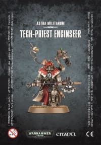 Warhammer: 40K - Astra Militarum Tech-Priest Enginseer - Warhammer Plastic Clampacks - Warhammer Clampacks card