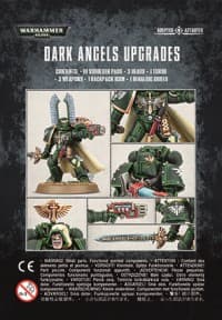 Warhammer: 40K - Dark Angels Upgrades - Warhammer Plastic Clampacks - Warhammer Clampacks card