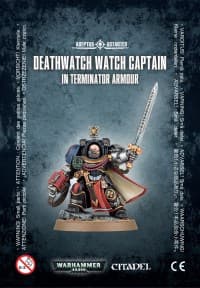 Warhammer: 40K - Deathwatch Watch Capt./Terminator Armour - Warhammer Plastic Clampacks - Warhammer Clampacks card