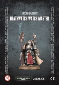 Warhammer: 40K - Deathwatch Watch Master - Warhammer Plastic Clampacks - Warhammer Clampacks card