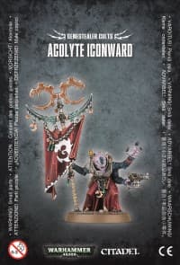 Warhammer: 40K - Genestealer Cults Acolyte Iconward - Warhammer Plastic Clampacks - Warhammer Clampacks card